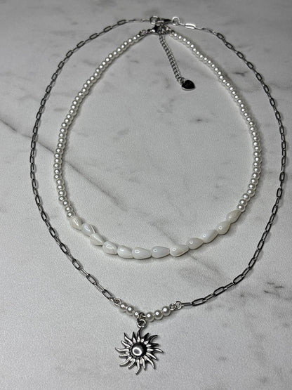 SILVER SOL & WHITE WAVE