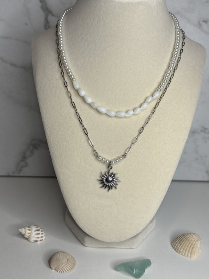 SILVER SOL & WHITE WAVE