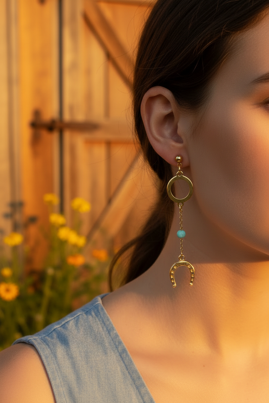 Wild Lucky Earrings - Delicate Western